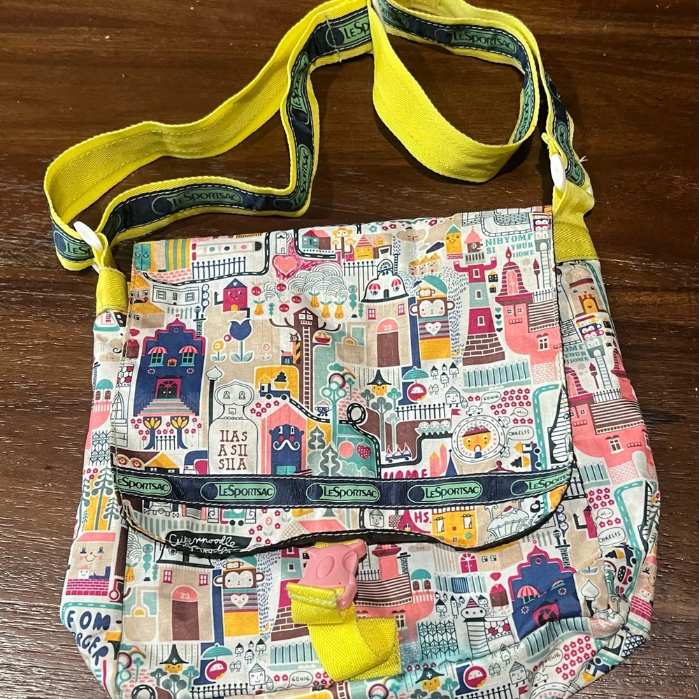 LeSportsac Multicolor Cityscape Crossbody Bag
